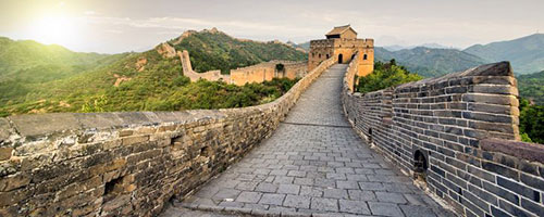 See the Great Wall of China