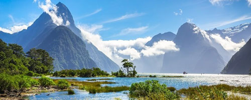 Experience natural beauty in New Zealand