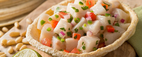 Peruvian Cuisine Ceviche Enjoy the cuisine of Peru on customized vacation