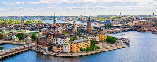 Visit beautiful Stockholm Sweden on a custom vacation