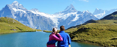 Visit romantic Switzerland on your honeymoon vacation