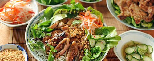 Vietnamese-Cuisine Enjoy delicious Vietnamese cuisine on your custom culinary tour of Vietnam